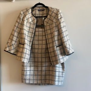 Karl Lagerfeld Tweed Suit Size 8